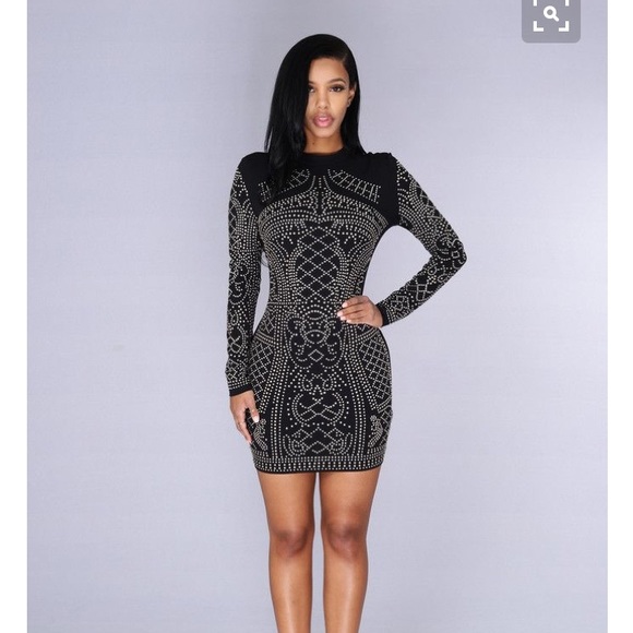 Fashion Nova Dresses & Skirts - Fashionnova studded dress